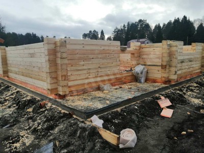 Дом из бревна под ключ в Ижевске