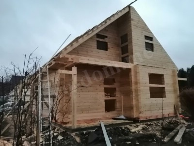 Дом из бревна под ключ в Кирово-Чепецке
