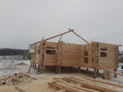 Дом из бруса под ключ в Твери