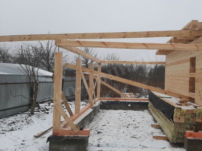 Строительство домов под усадку в Дмитрове