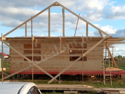 Дом из клееного бруса под ключ в Дом из клееного бруса под ключ в Ставрополе