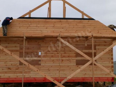 Дом из клееного бруса под ключ в Волгограде