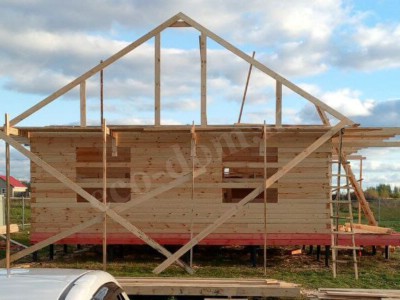 Дом из клееного бруса под ключ в Волгограде