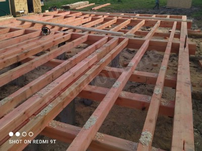 Строительство домов под усадку в Пскове