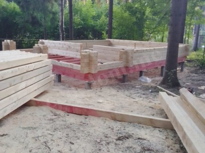 Дом из клееного бруса под ключ в Мытищах