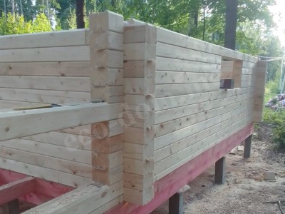 Строительство домов под усадку в Воткинске