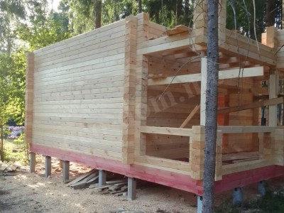 Строительство домов под усадку в Воткинске