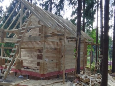 Строительство домов под усадку в Воткинске