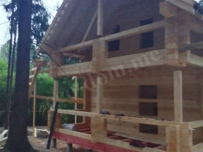 Дом из клееного бруса под ключ в Орле