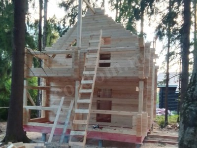 Дом из клееного бруса под ключ в Подольске