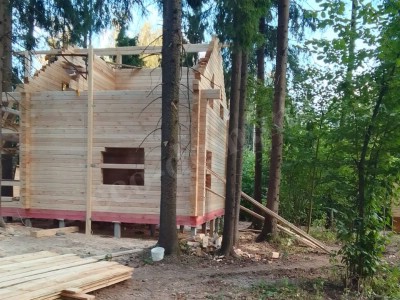Дом из клееного бруса под ключ в Подольске