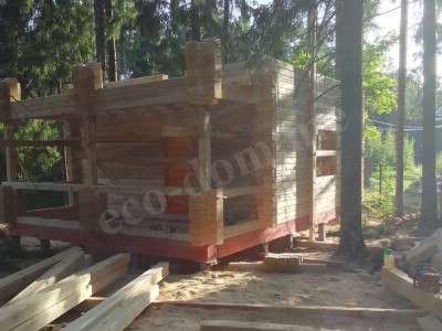 Дом из клееного бруса под ключ в Подольске