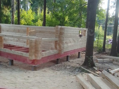Дом из клееного бруса под ключ в Подольске