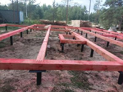 Дом из клееного бруса под ключ в Таганроге