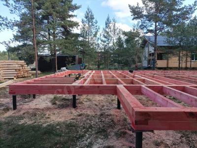 Дом из клееного бруса под ключ в Таганроге