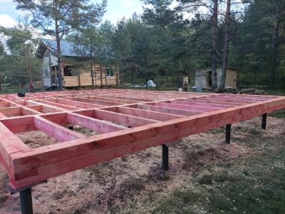 Дом из клееного бруса под ключ в Таганроге