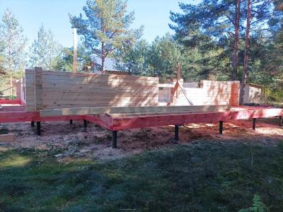 Дом из клееного бруса под ключ в Шахтах