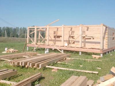 Дом из клееного бруса под ключ в Кудрово