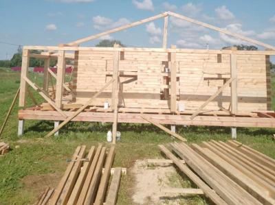 Дом из клееного бруса под ключ в Кудрово