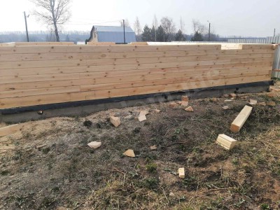 Строительство домов под усадку в Можге