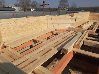 Строительство домов под усадку в Нижнекамске