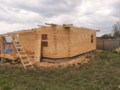 Строительство домов под усадку в Сарапуле