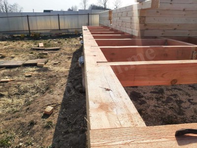 Строительство домов под усадку в Сарапуле