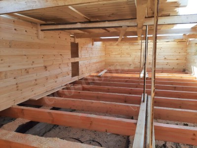 Строительство домов под усадку в Сарапуле