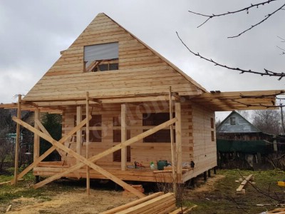 Дом из бревна под ключ в Альметьевске