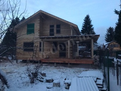 Дом из бревна под ключ в Нижнекамске