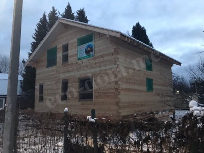 Дом из бревна под ключ в Нижнекамске