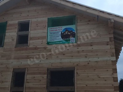 Дом из бревна под ключ в Нижнекамске