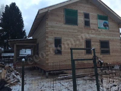 Дом из бревна под ключ в Нижнекамске