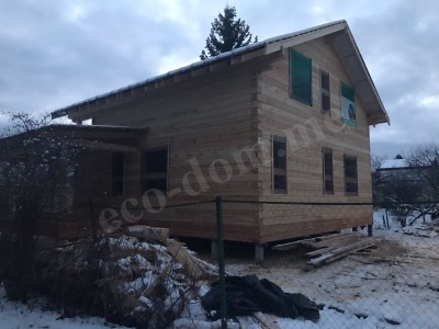 Дом из бревна под ключ в Нижнекамске