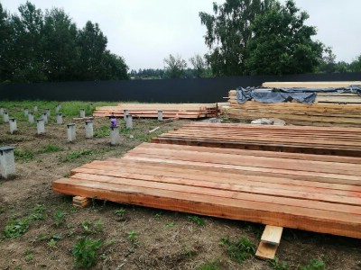 Дом из бруса под ключ в Москве