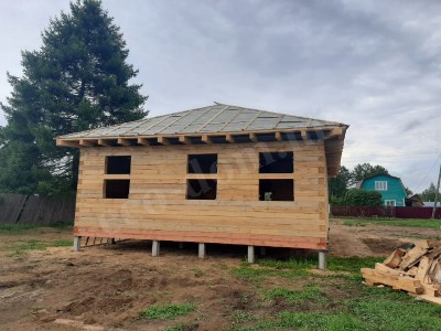 Дом из клееного бруса под ключ в Химках