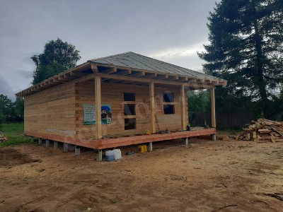 Дом из клееного бруса под ключ в Химках