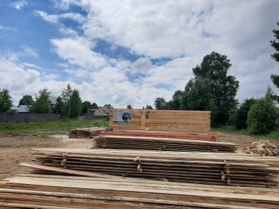 Дом из клееного бруса под ключ в Череповце