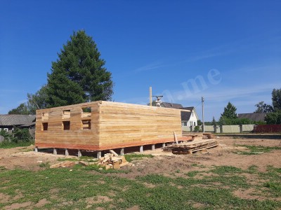 Дом из клееного бруса под ключ в Череповце