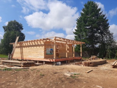 Дом из клееного бруса под ключ в Череповце